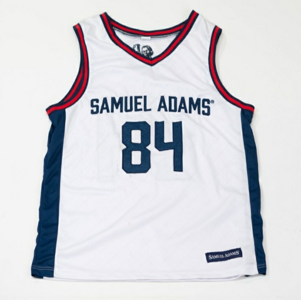 Basketball Samuel Adams Beer Jersey Men's Size XL NWOT